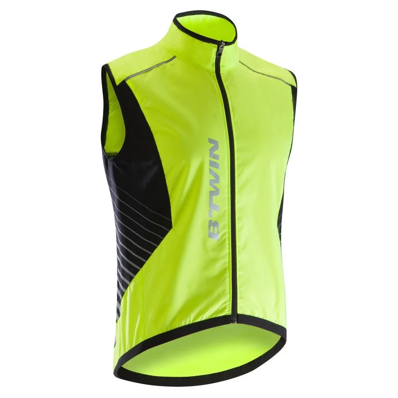 Löffler Gilet Vélo - Windshell - jaune fluo 200 - BIKE24